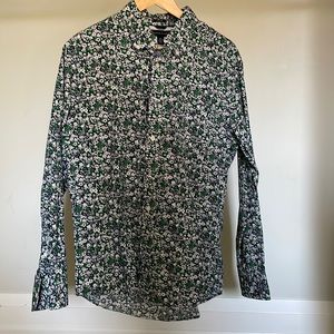 Tommy Hilfiger (L) Floral Print Dress Shirt